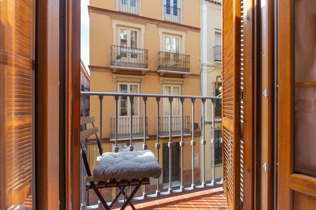 Bright Apartment With Patio And Balconies In The Center Málaga Esterno foto