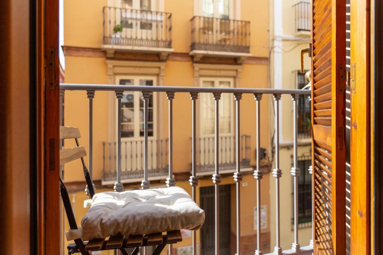 Bright Apartment With Patio And Balconies In The Center Málaga Esterno foto